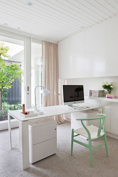 Espaces de travail simples et inspirants