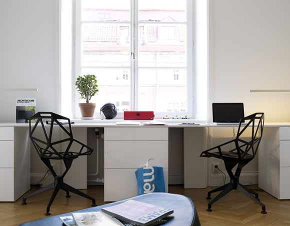 Espaces de travail simples et inspirants