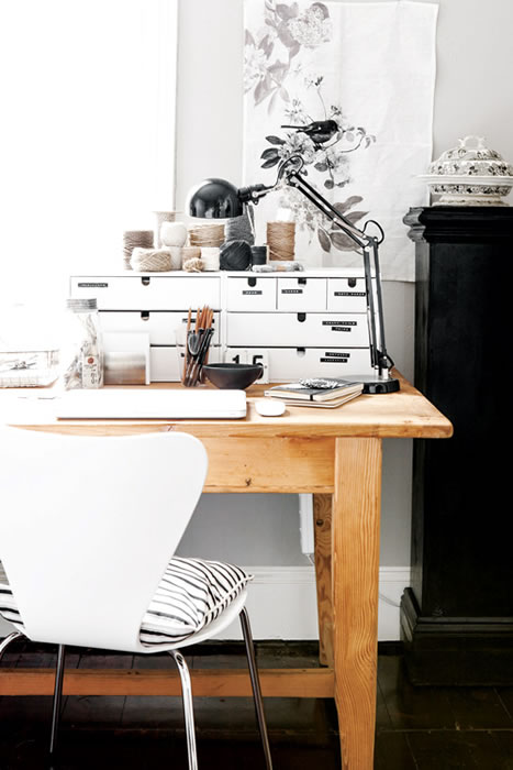 Espaces de travail simples et inspirants