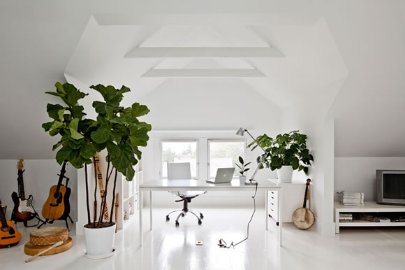 Espaces de travail simples et inspirants