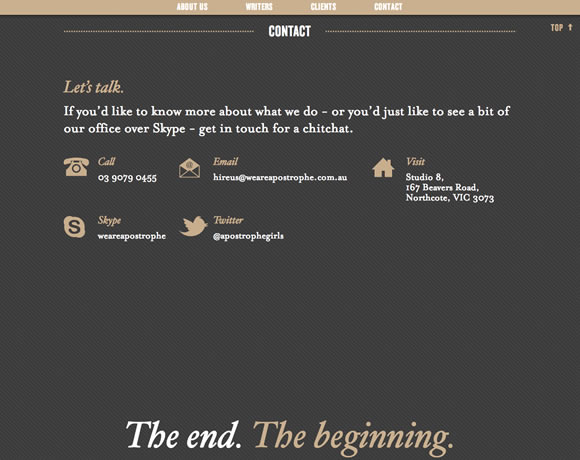 21 formulaires de contact inspirants